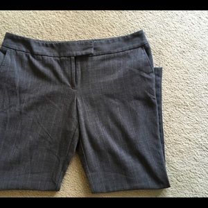 Petite Covington Essential Pinstriped Pants. 16P